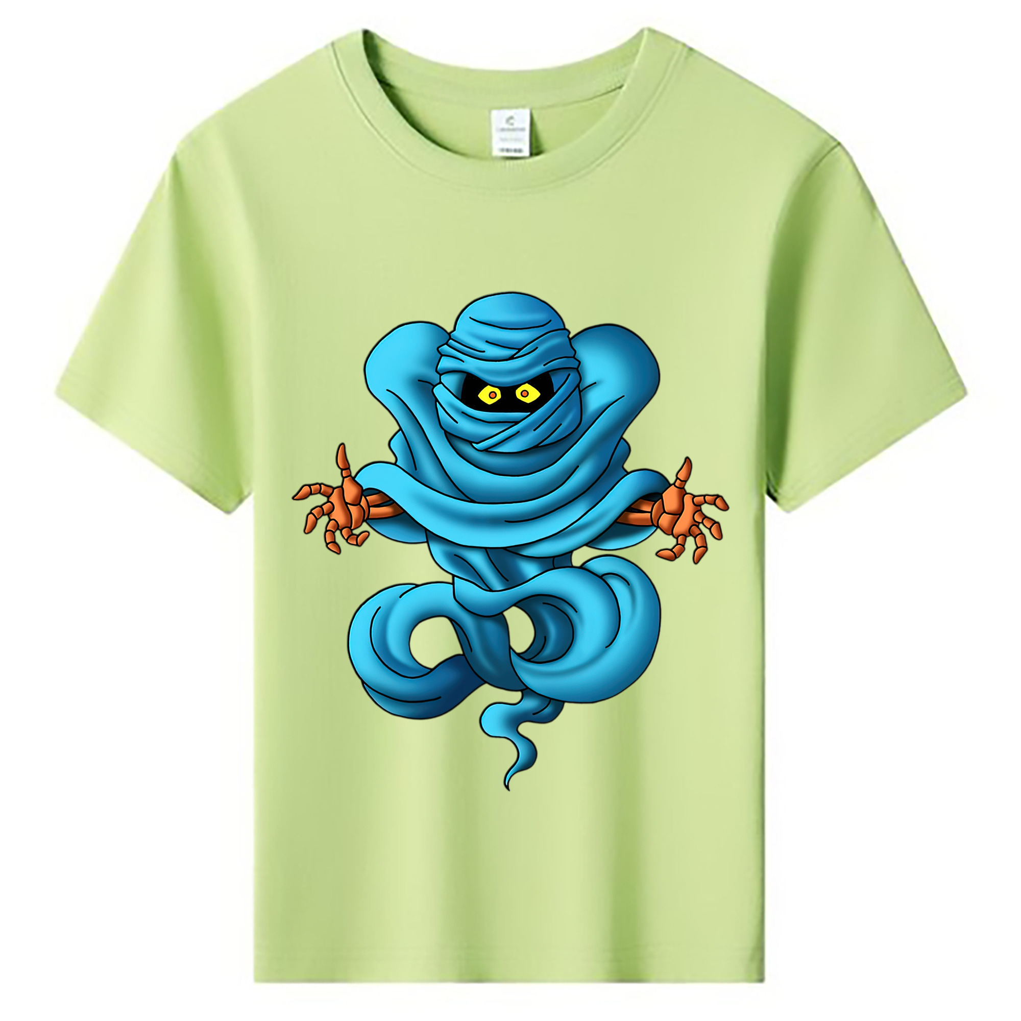 （画像用） ドラゴンクエスト Doragon Kuesuto Dragon Quest 綿100％キッズTシャツ（フロントプリント）